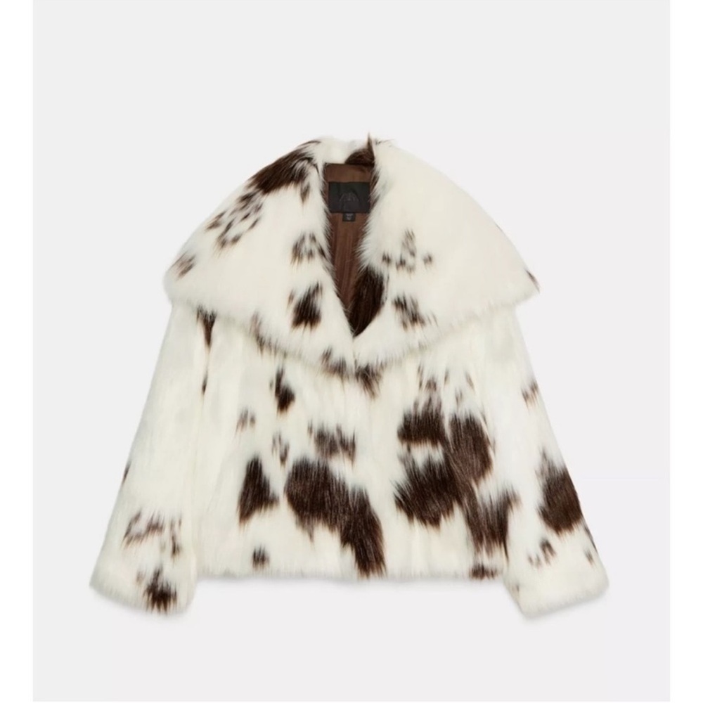 Zara Faux Fur Jacket - LIMITED EDITION NWT 2212/245 Size S, M